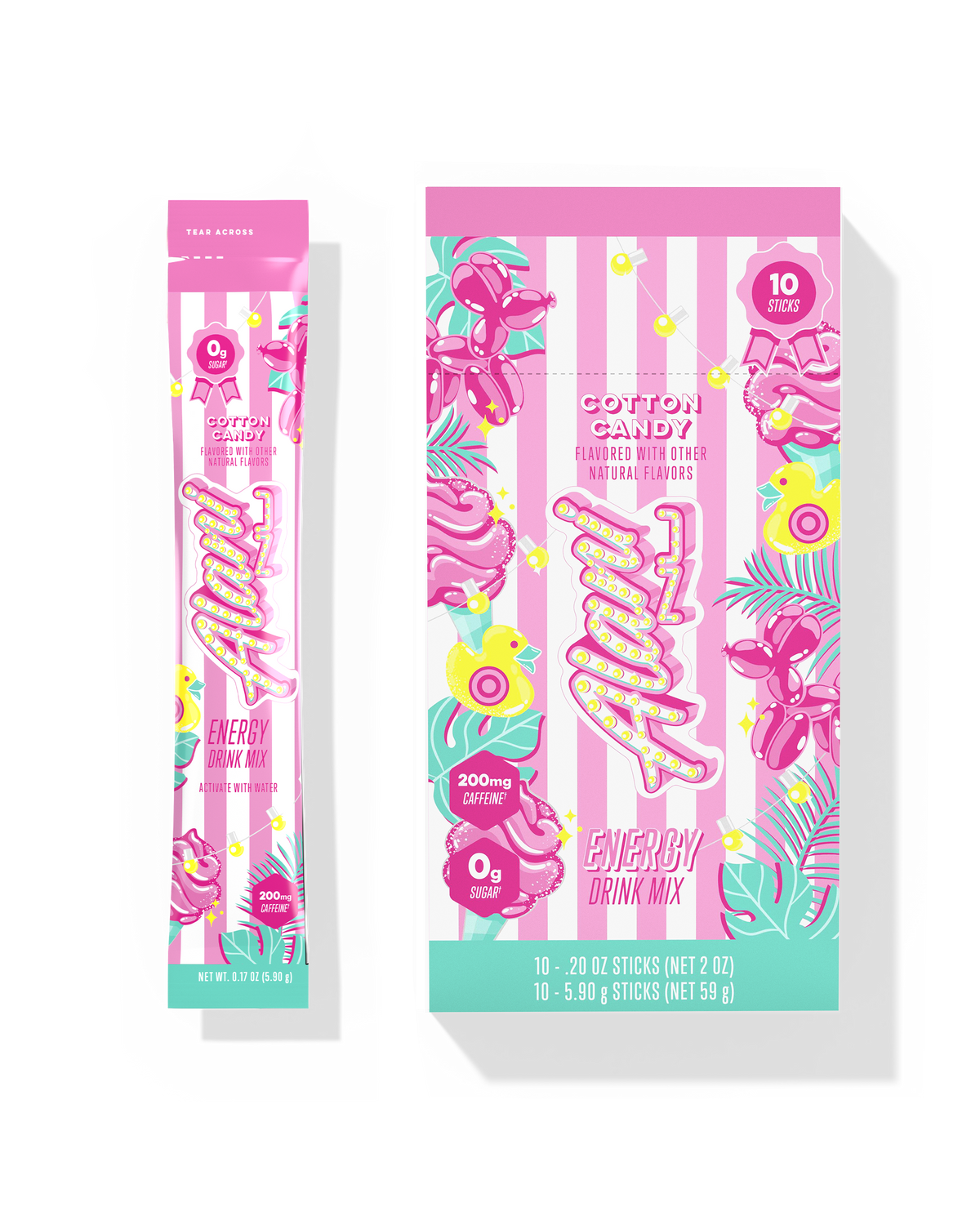 Alani Nu Energy Sticks - Cotton Candy F7 - image 1