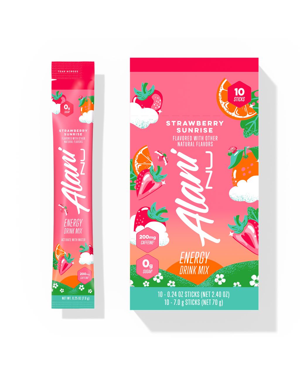 Alani Nu Energy Sticks - Strawberry Sunrise W8 - image 1