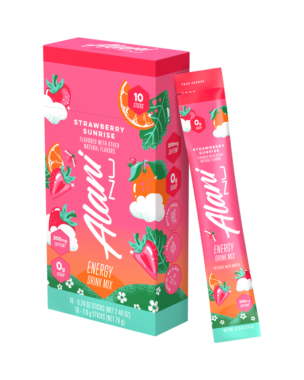 Alani Nu Energy Sticks - Strawberry Sunrise N8 - image 2