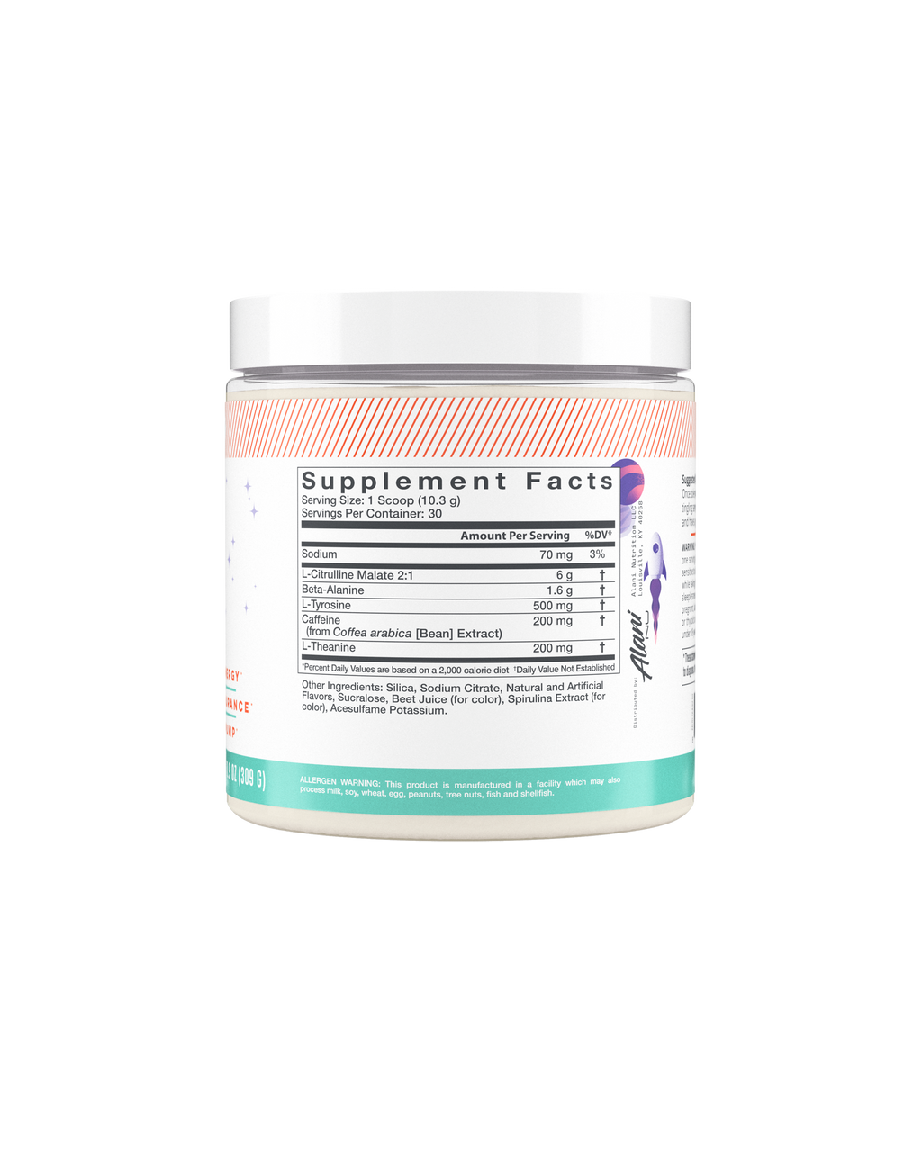Alani Nu Pre-Workout - Galaxy Lemonade Y1 - image 3