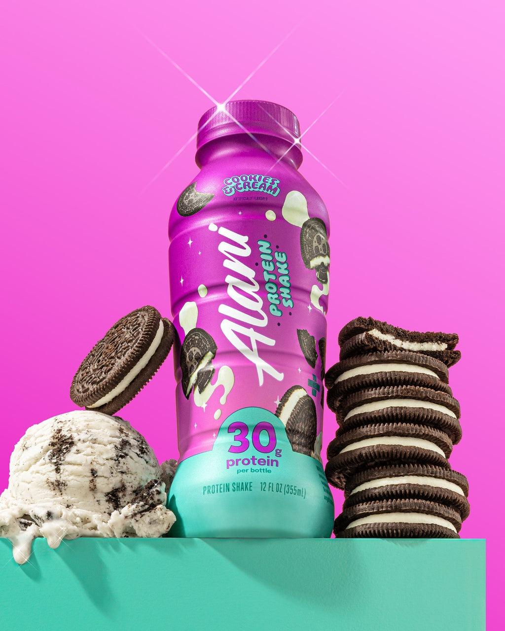 Alani Nu 30g protein shake - cookies & cream E2 - image 3