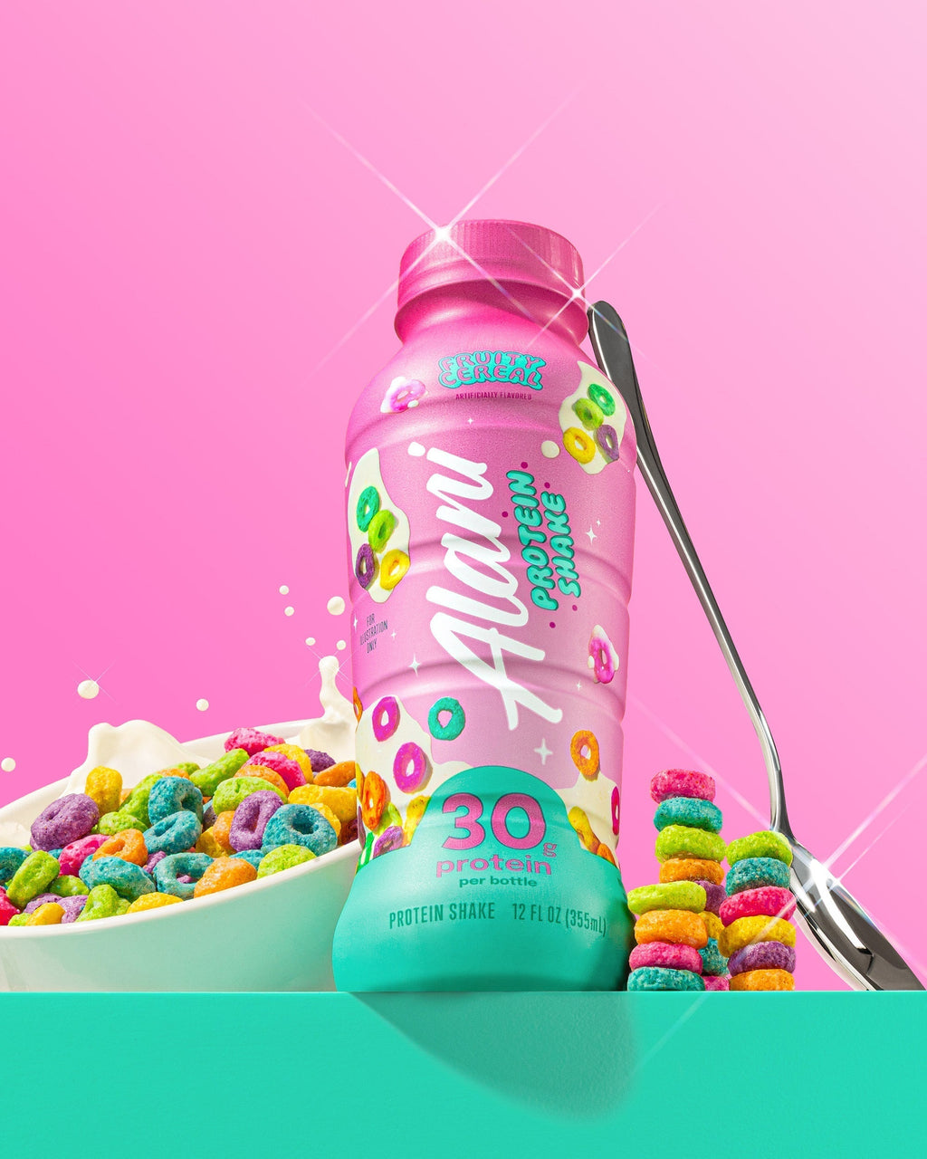 Alani Nu 30g protein shake - fruity cereal A0 - image 3