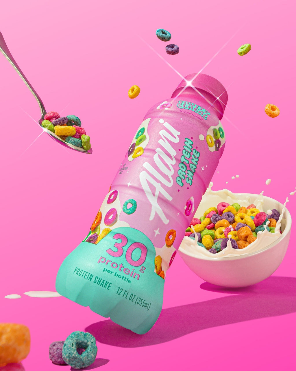 Alani Nu 30g protein shake - fruity cereal A0 - image 4