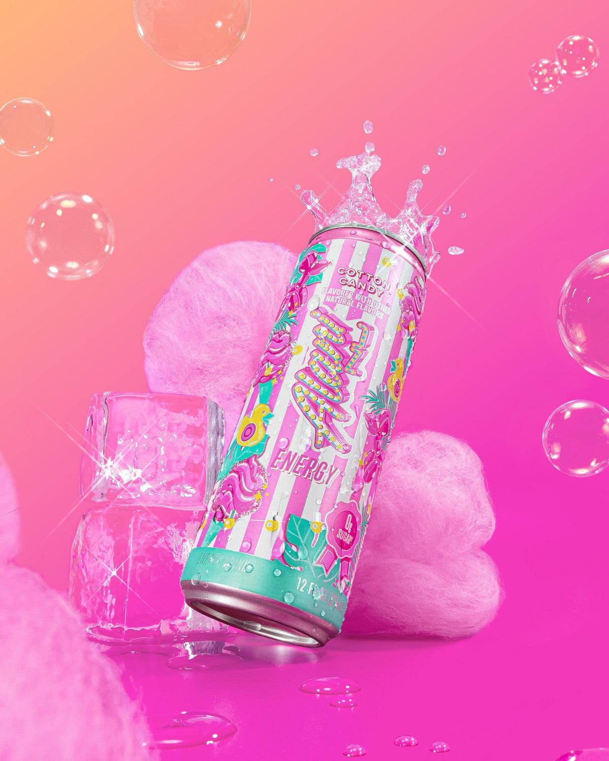 Alani Nu Energy Drink - Cotton Candy V6 - image 4