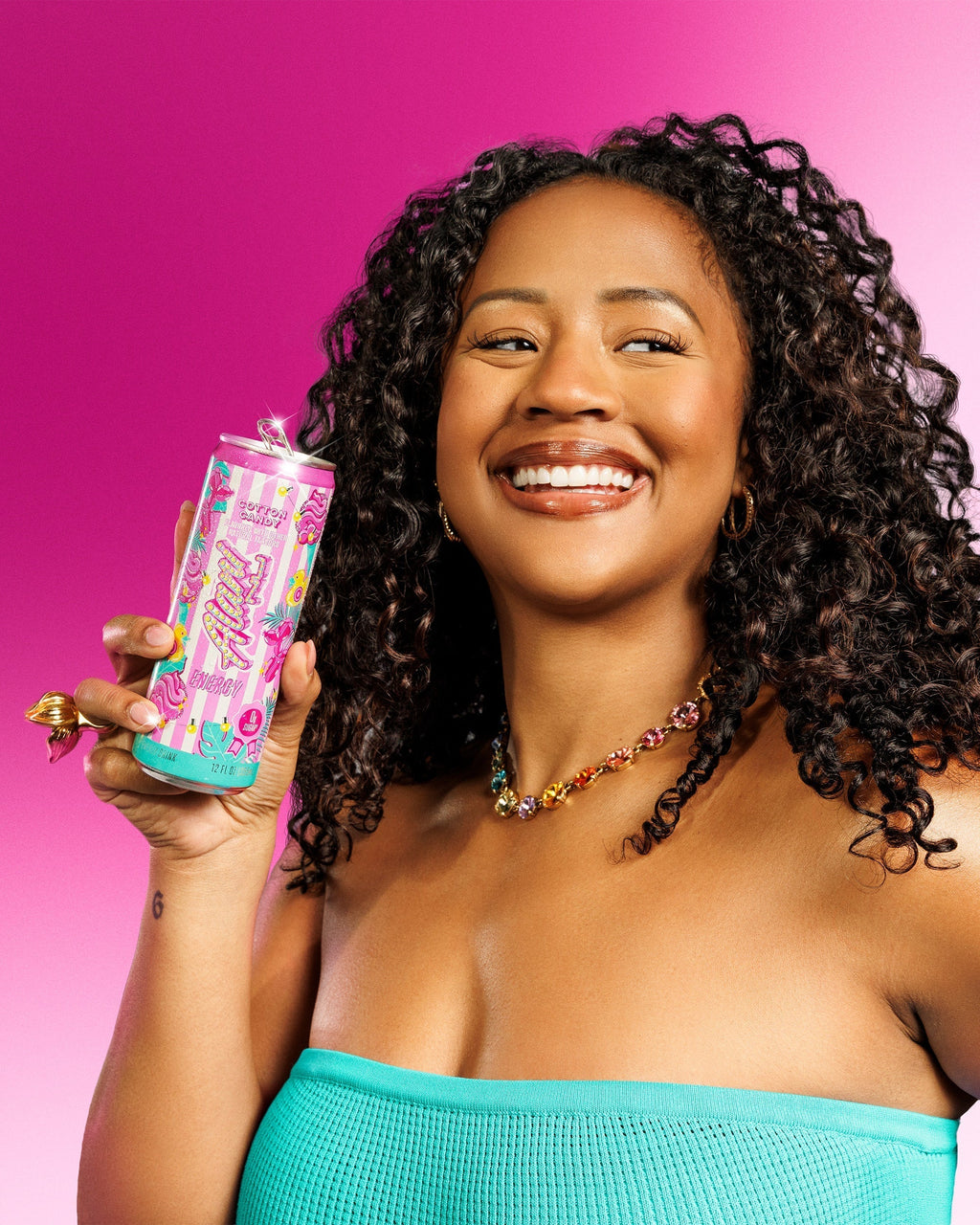 Alani Nu Energy Drink - Cotton Candy V6 - image 5