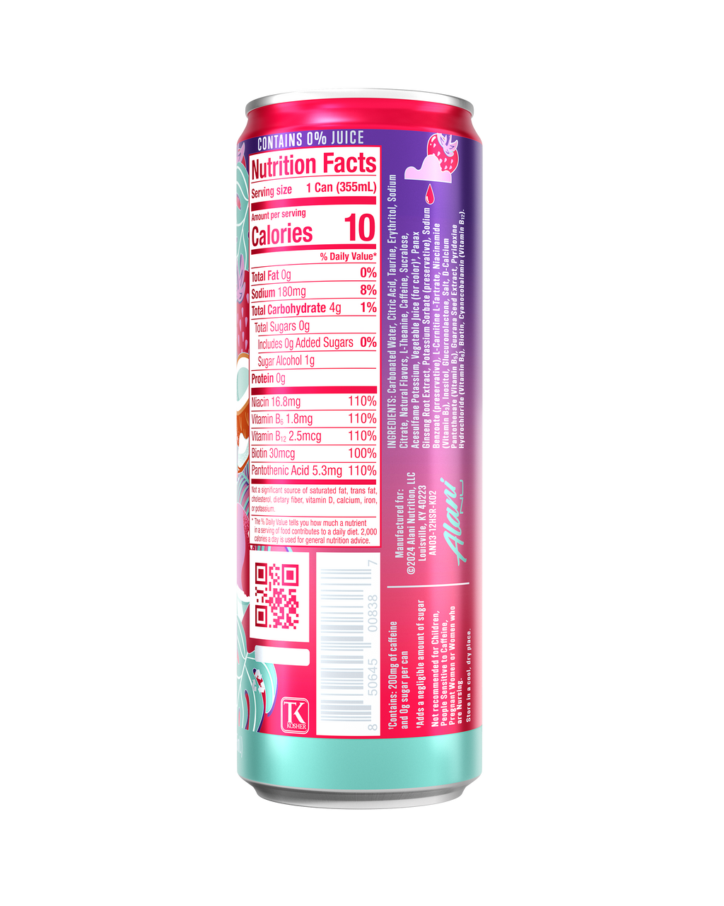 Alani Nu Energy Drink - Hawaiian Shaved Ice C5 - image 3