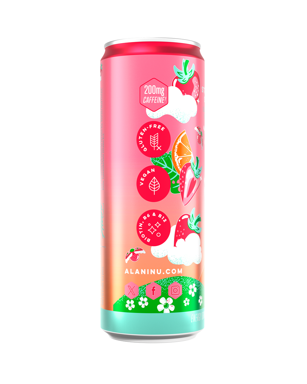 Alani Nu Energy Drink - Strawberry Sunrise D7 - image 2