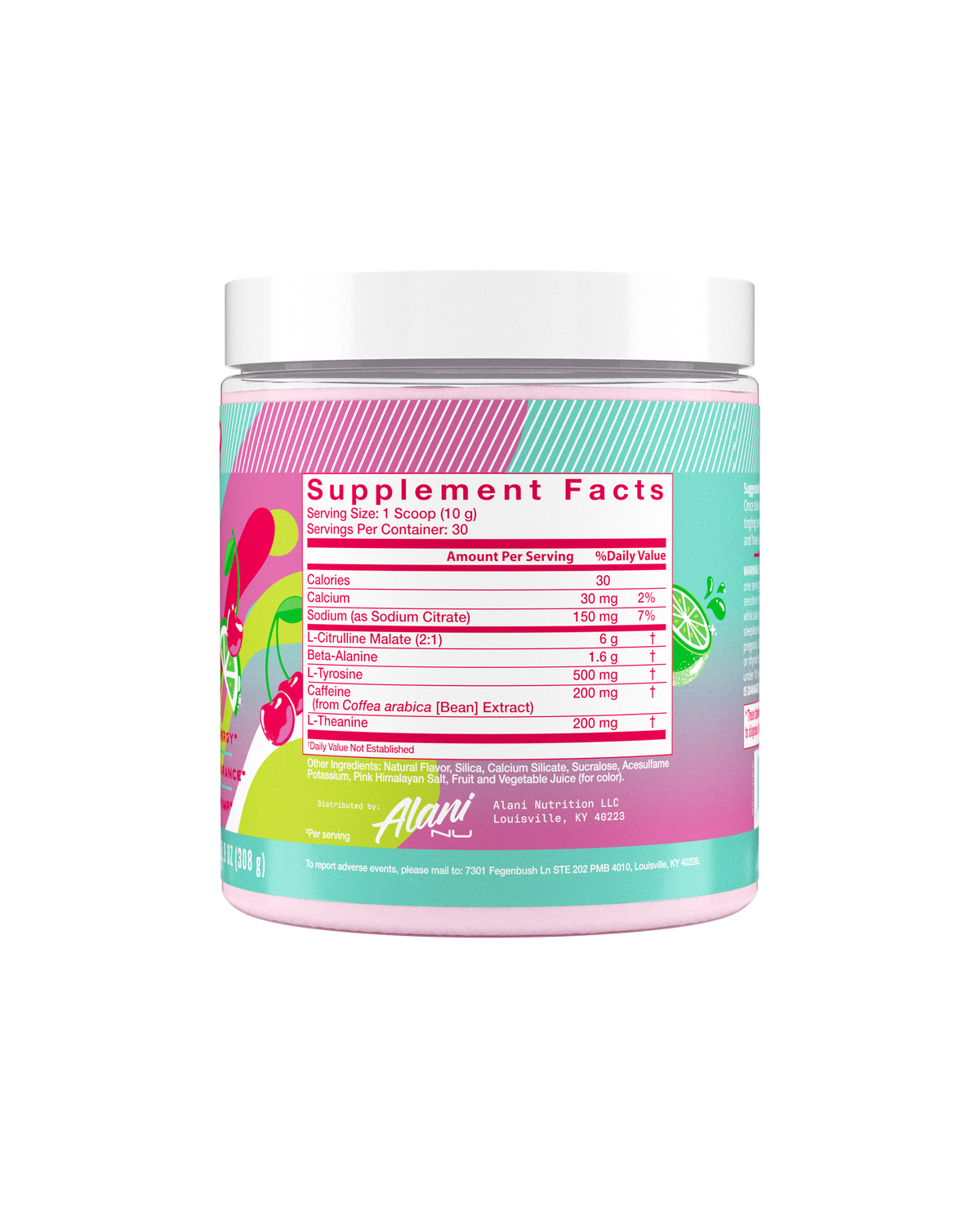 Alani Nu Pre-Workout - Cherry Twist G7 - image 2