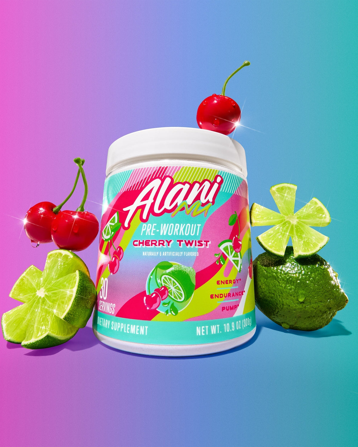 Alani Nu Pre-Workout - Cherry Twist G7 - image 4