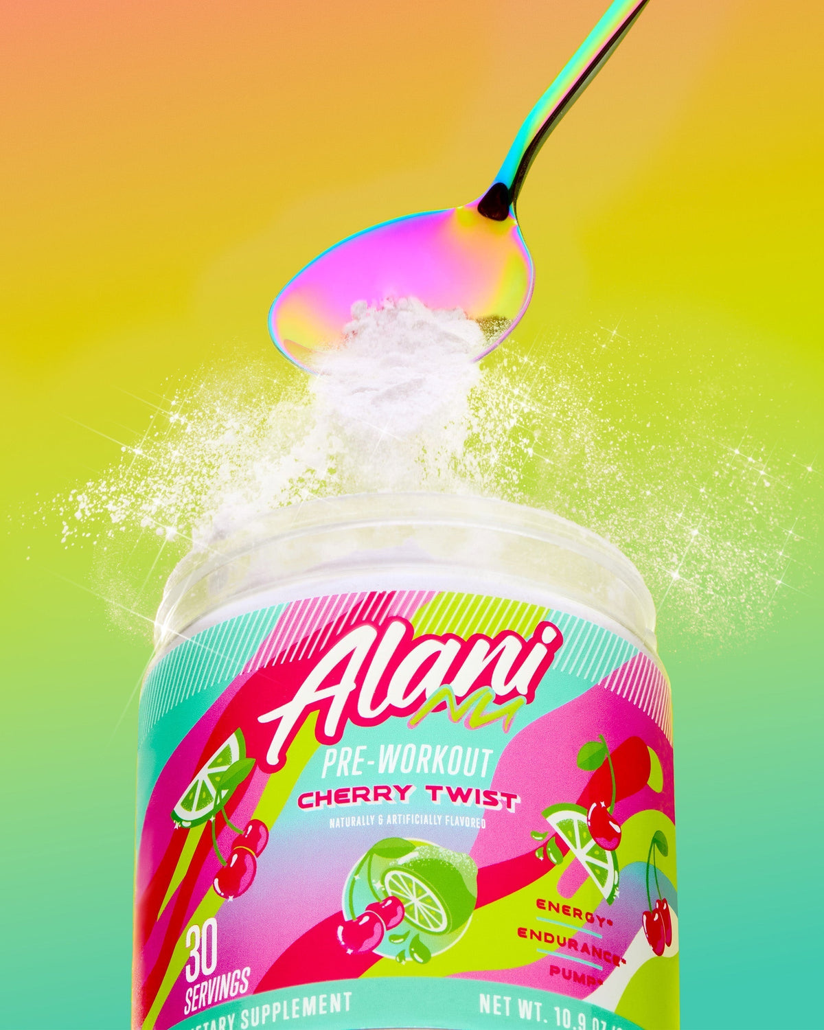 Alani Nu Pre-Workout - Cherry Twist H6 - image 5