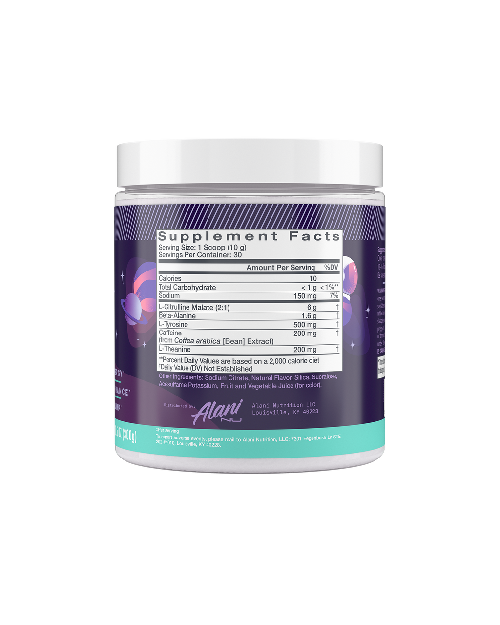 Alani Nu Pre-Workout - Cosmic Stardust H3 - image 2