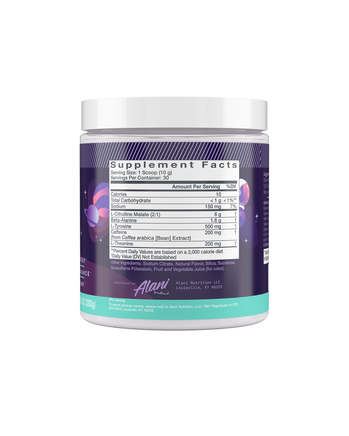 Alani Nu Pre-Workout - Cosmic Stardust H3 - image 2