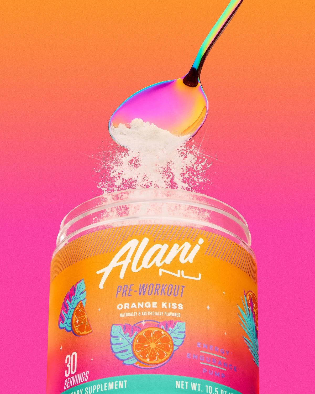 Alani Nu Pre-Workout - Orange Kiss N7 - image 5