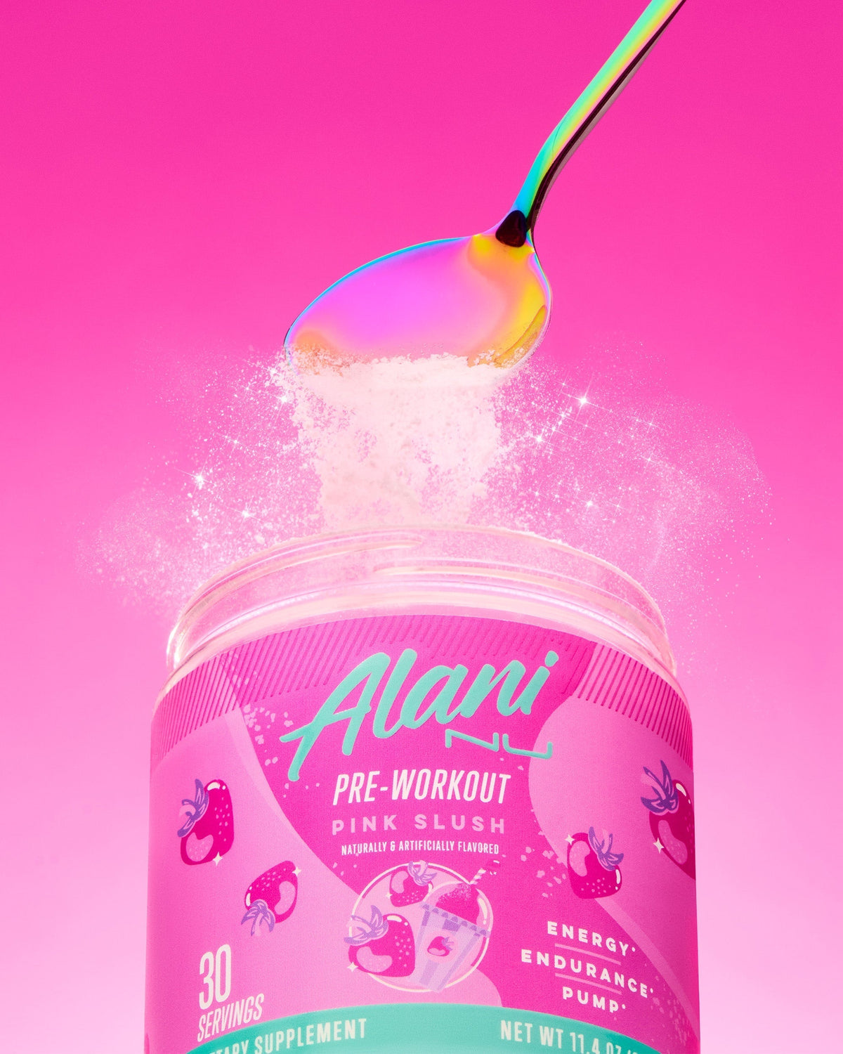 Alani Nu Pre-Workout - Pink Slush T6 - image 5