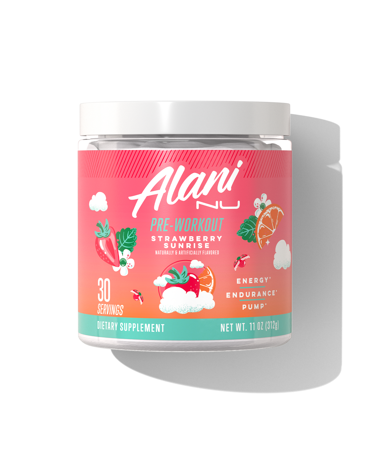 Alani Nu Pre-Workout - Strawberry Sunrise S6 - image 1
