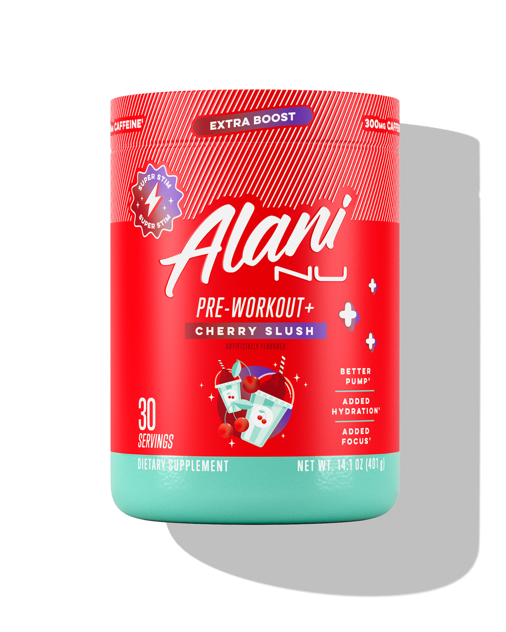 Alani Nu Pre-Workout+ - Cherry Slush H0 - image 1