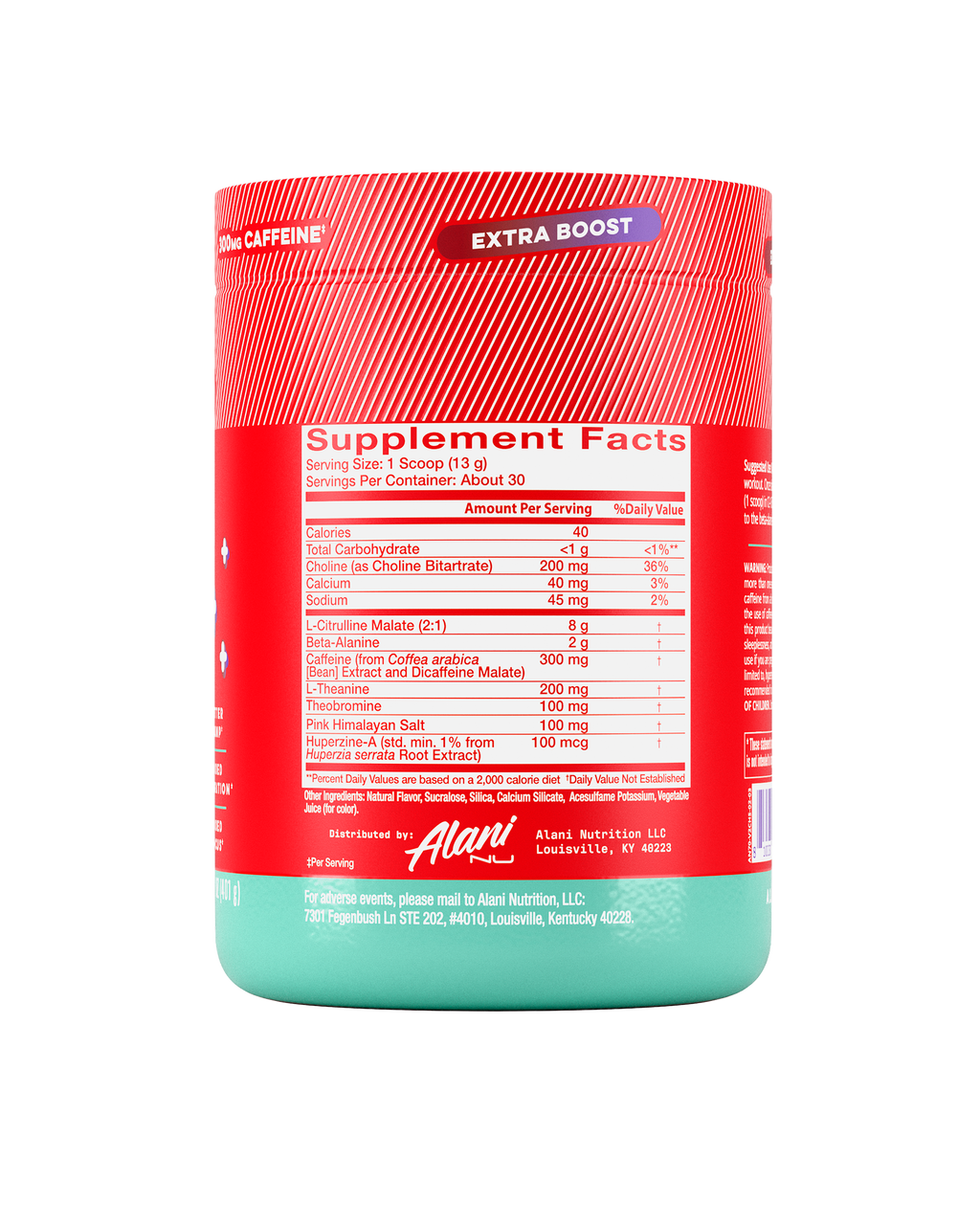 Alani Nu Pre-Workout+ - Cherry Slush R0 - image 2