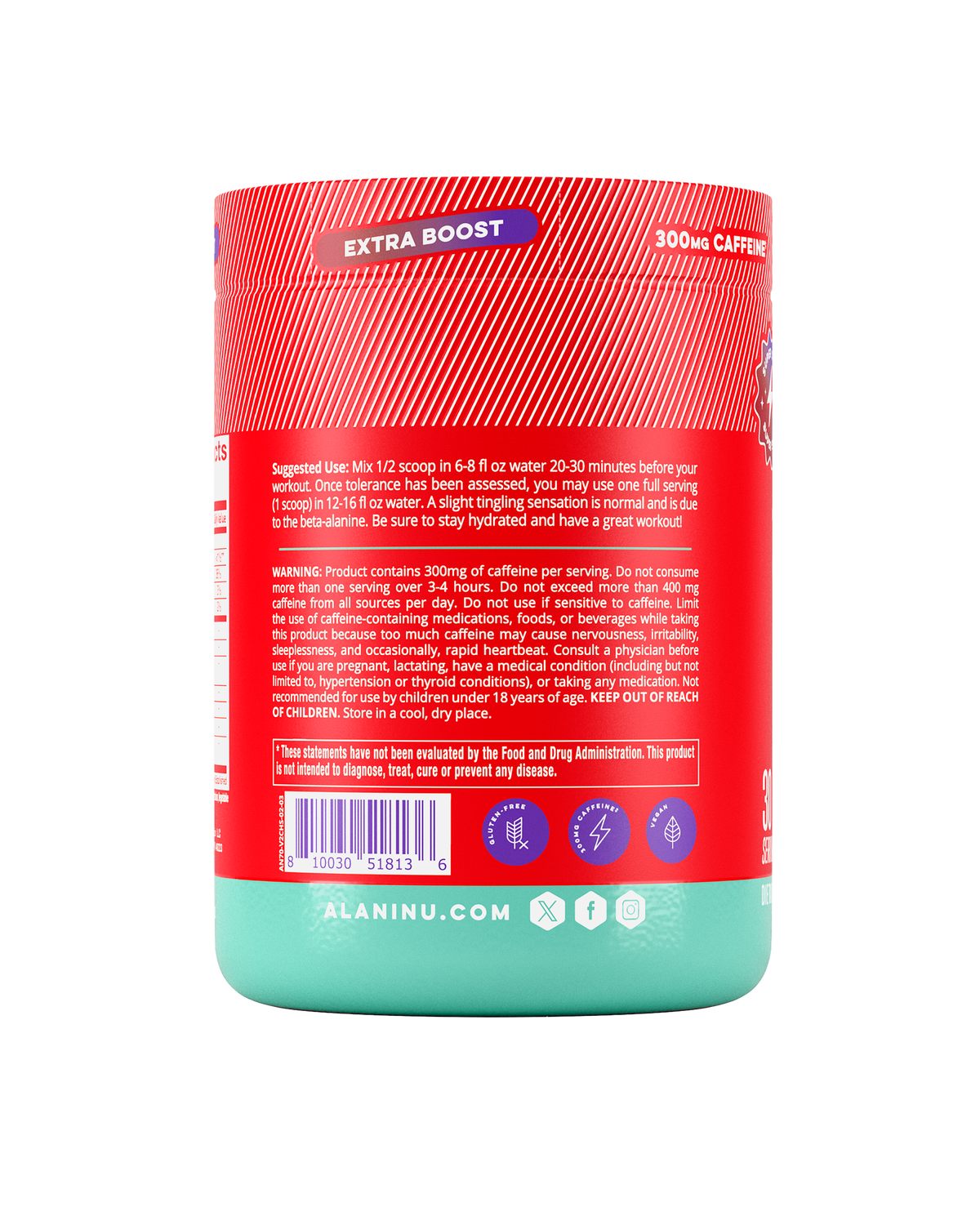 Alani Nu Pre-Workout+ - Cherry Slush H0 - image 3