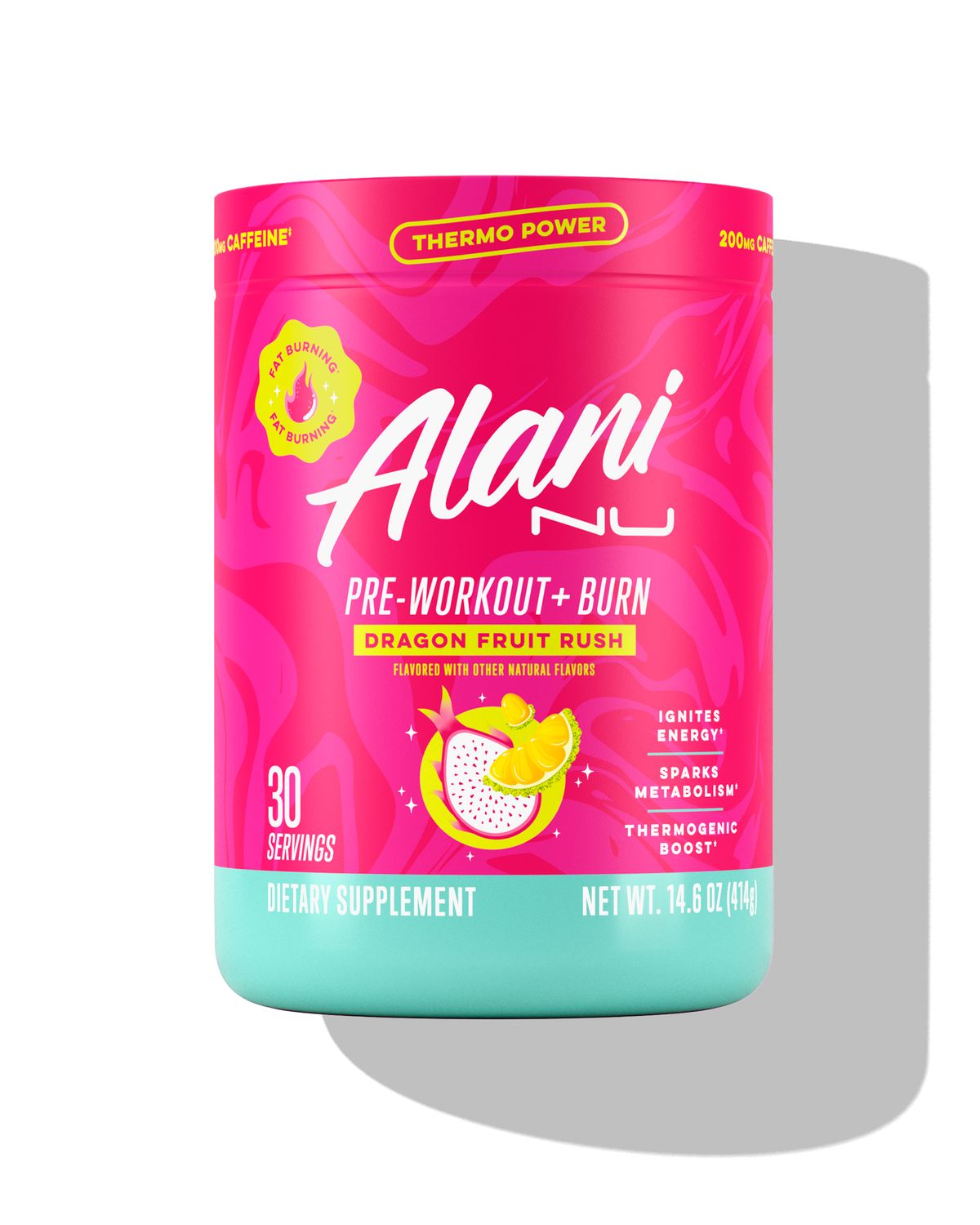Alani Nu Pre-Workout+ Burn - Dragon Fruit Rush P5 - image 1