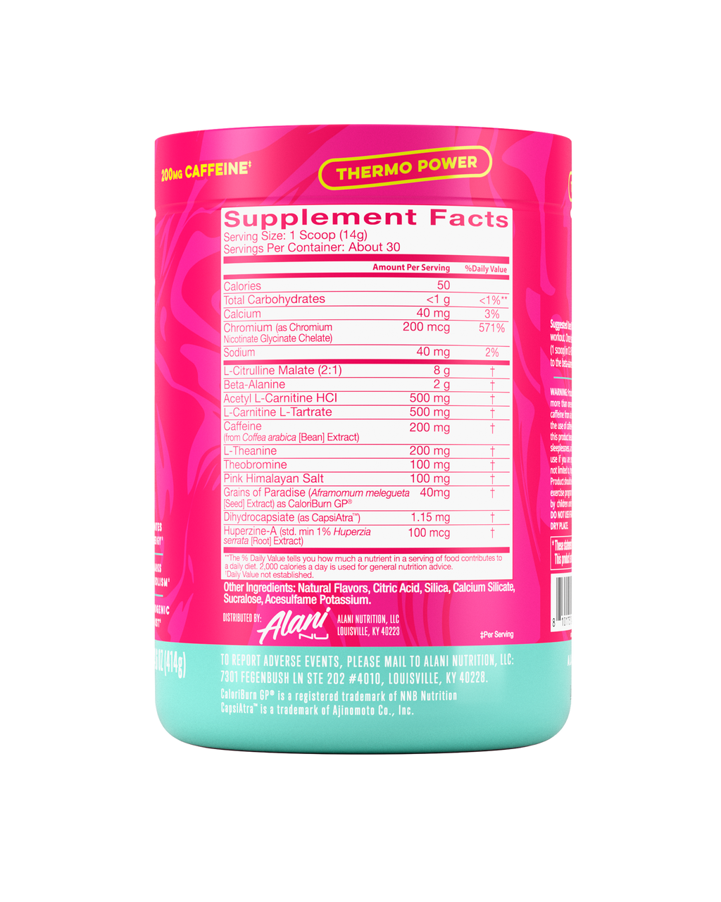 Alani Nu Pre-Workout+ Burn - Dragon Fruit Rush P5 - image 2