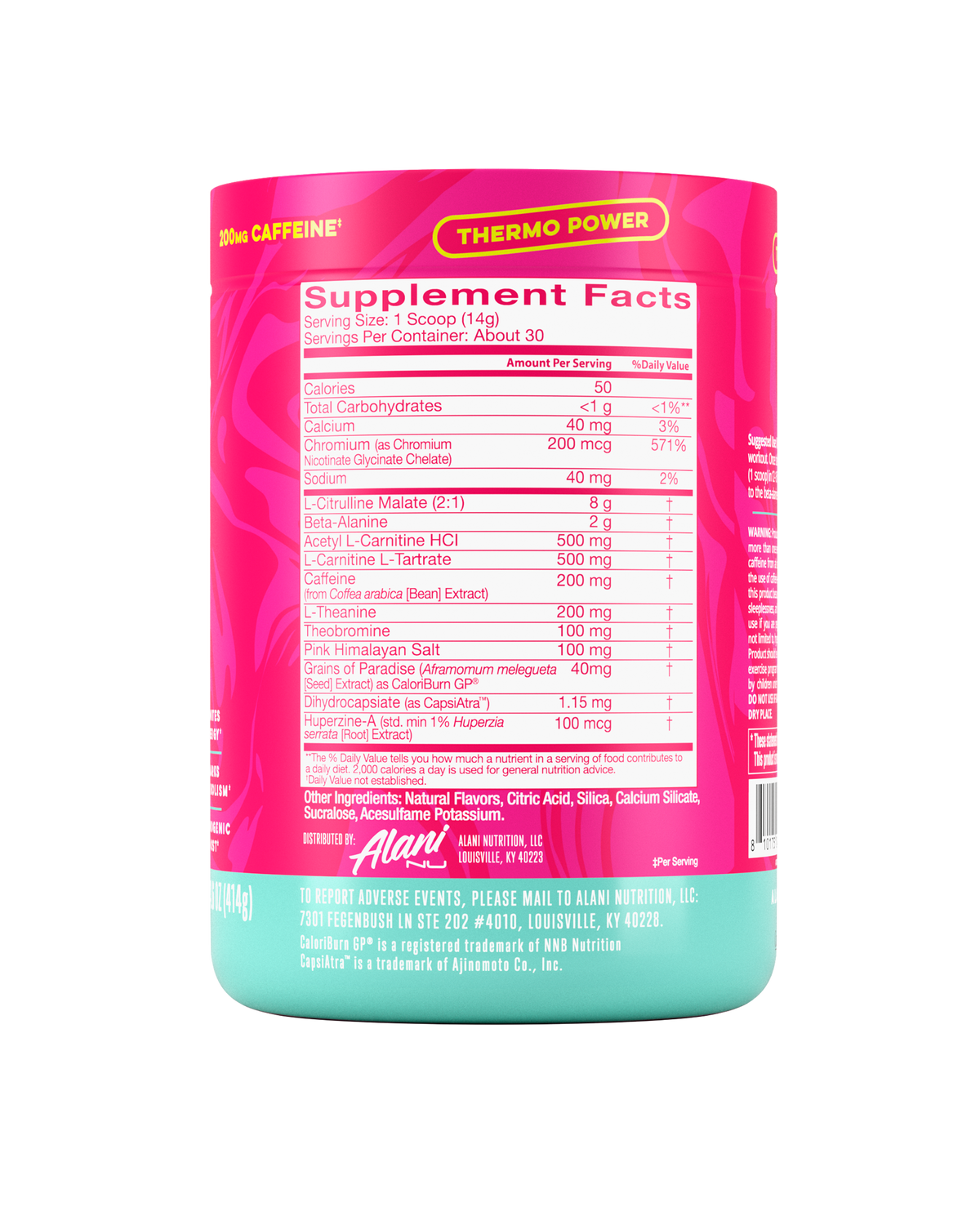 Alani Nu Pre-Workout+ Burn - Dragon Fruit Rush P5 - image 2
