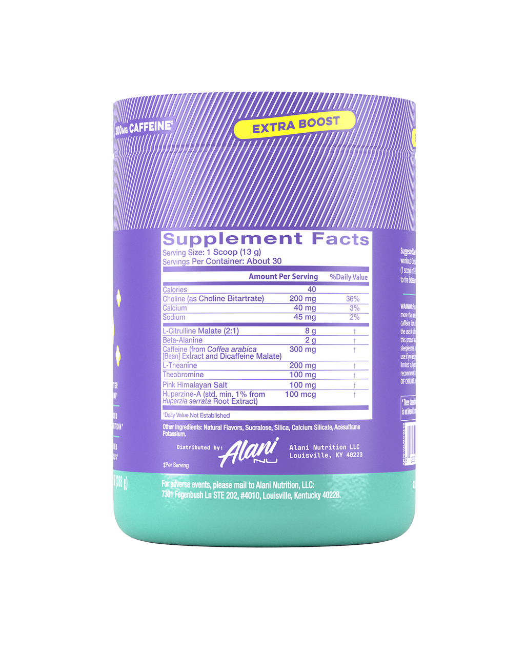 Alani Nu Pre-Workout+ - Frozen Lemonade Z1 - image 2