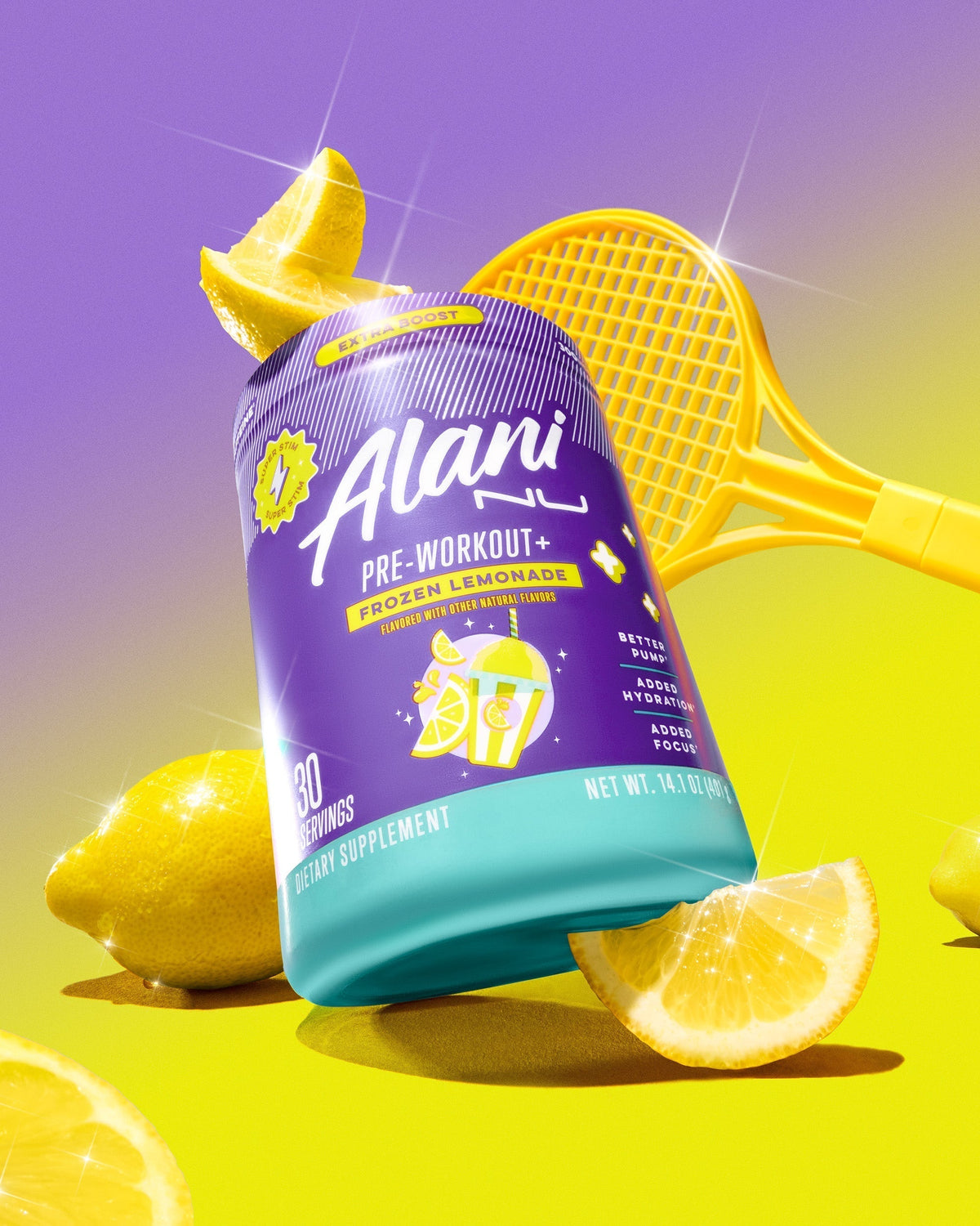 Alani Nu Pre-Workout+ - Frozen Lemonade Z1 - image 4