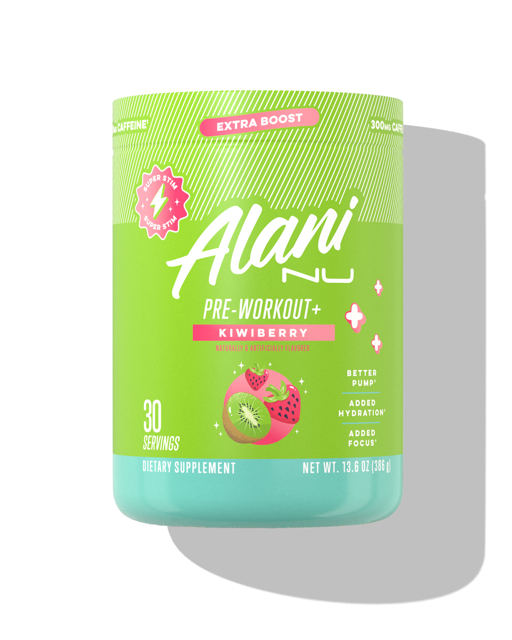Alani Nu Pre-Workout+ - Kiwiberry E0 - image 1