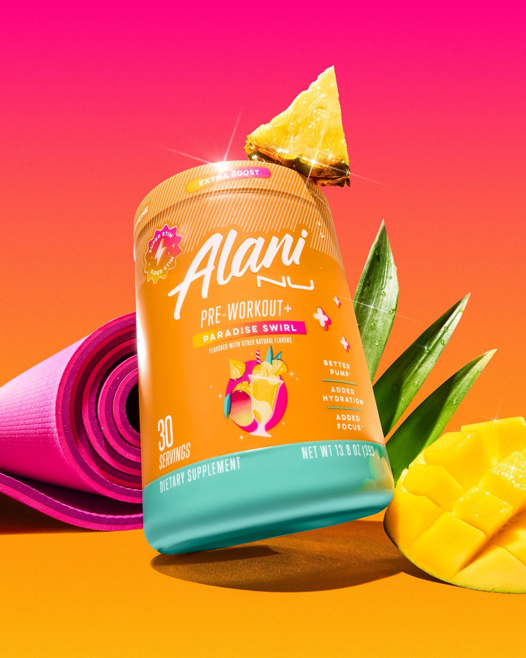 Alani Nu Pre-Workout+ - Paradise Swirl R0 - image 4