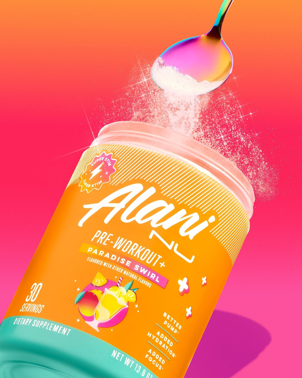 Alani Nu Pre-Workout+ - Paradise Swirl R0 - image 5