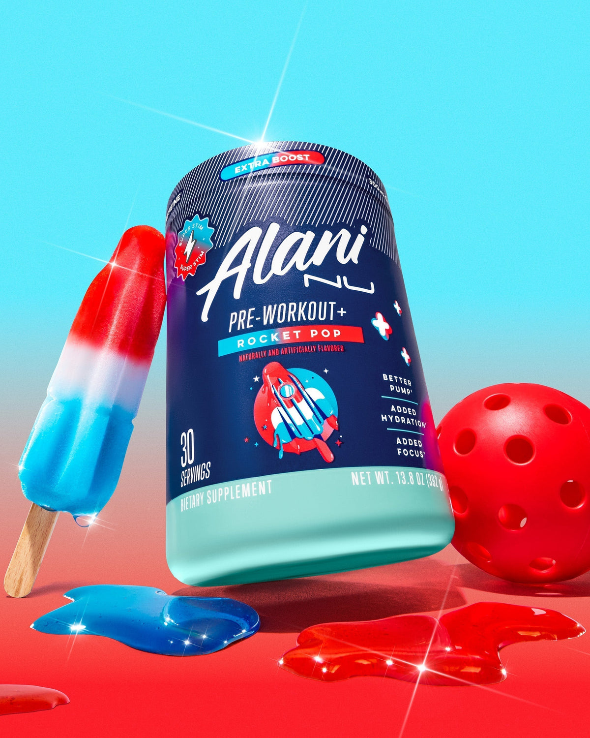 Alani Nu Pre-Workout+ - Rocket Pop Y5 - image 4