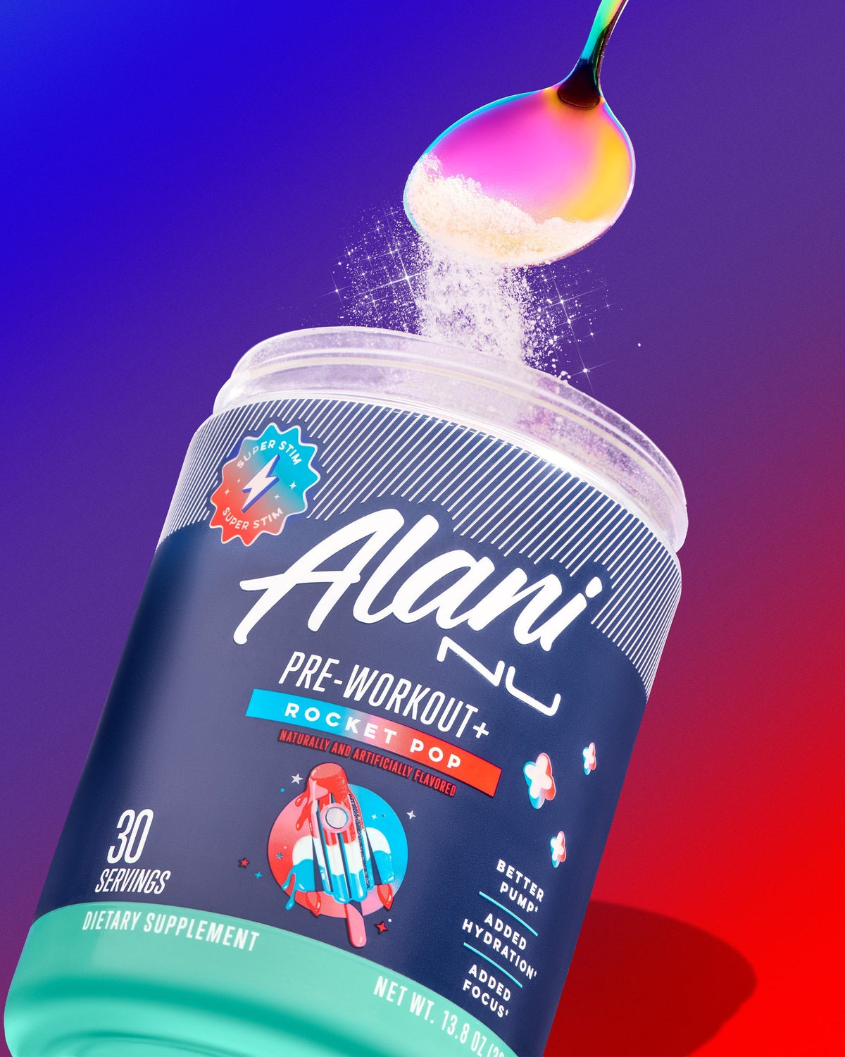 Alani Nu Pre-Workout+ - Rocket Pop Y5 - image 5