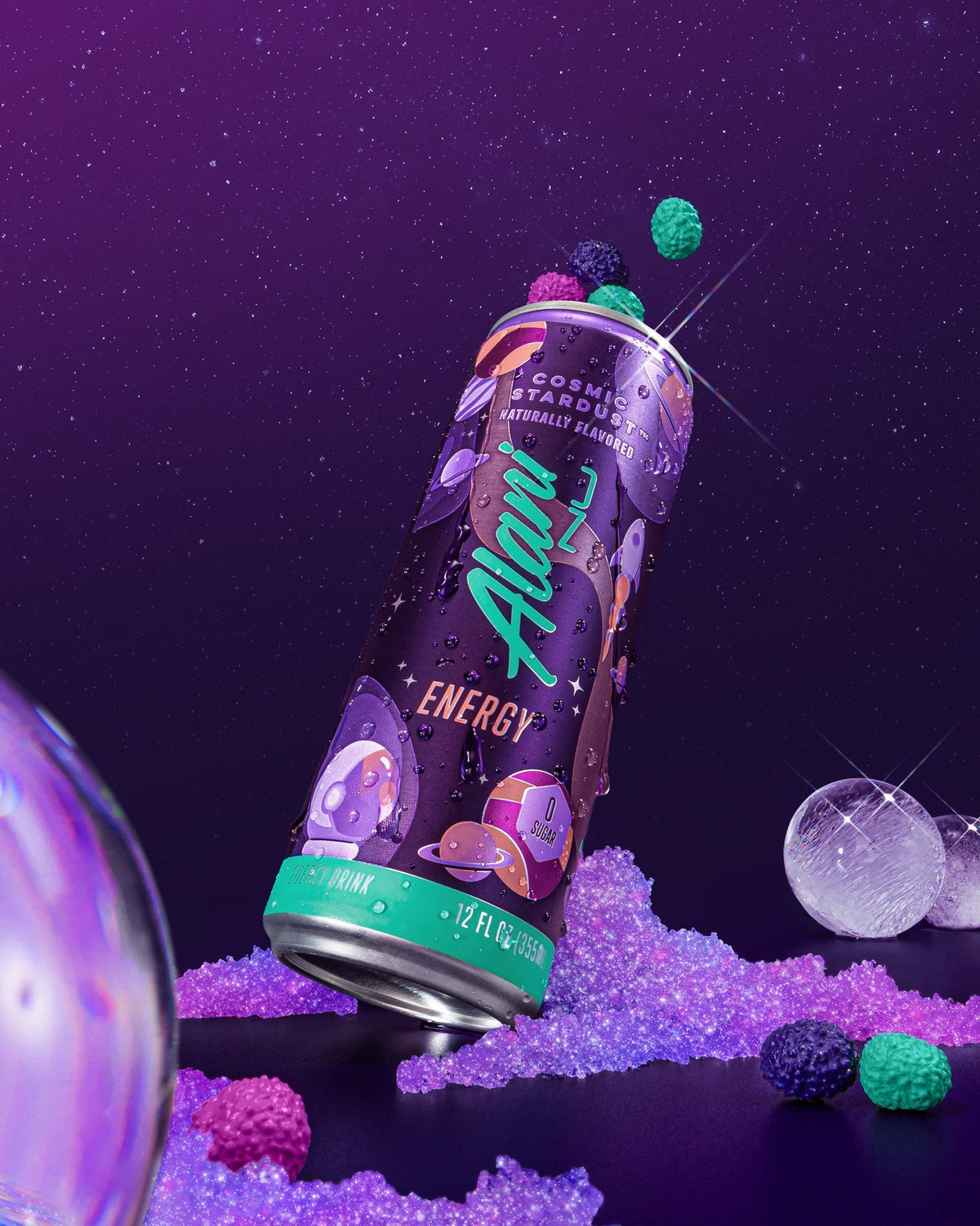 Alani Nu Energy Drink & Pre-Workout - Cosmic Stardust Z8 - image 4
