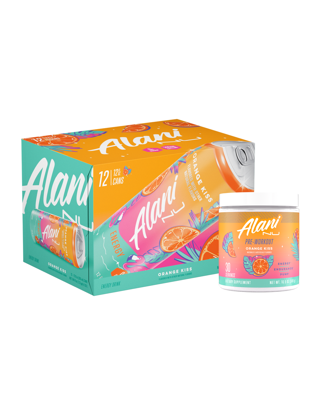 Alani Nu Energy Drink & Pre-Workout - Orange Kiss V1 - image 1