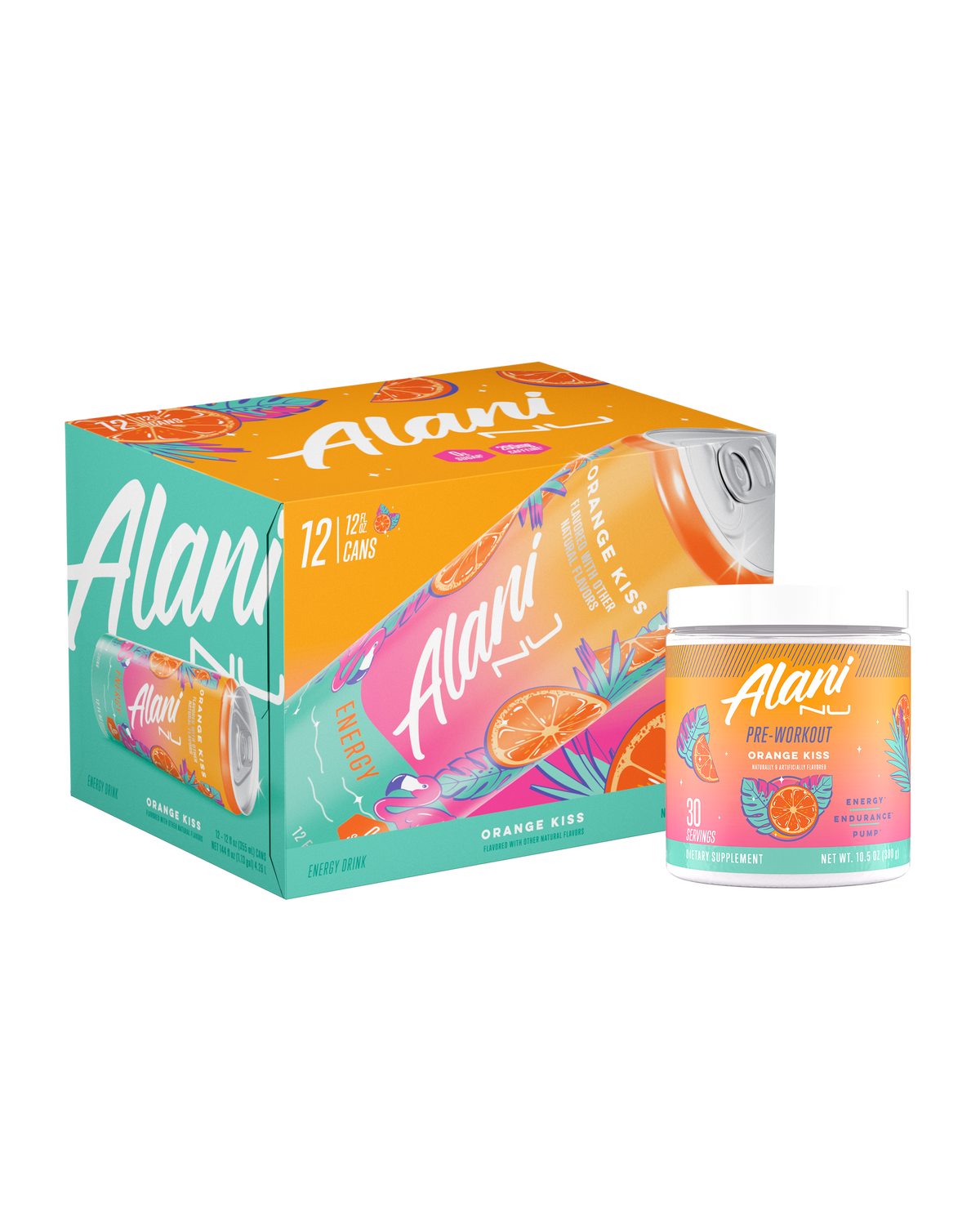 Alani Nu Energy Drink & Pre-Workout - Orange Kiss V1 - image 1