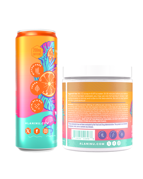 Alani Nu Energy Drink & Pre-Workout - Orange Kiss V1 - image 2