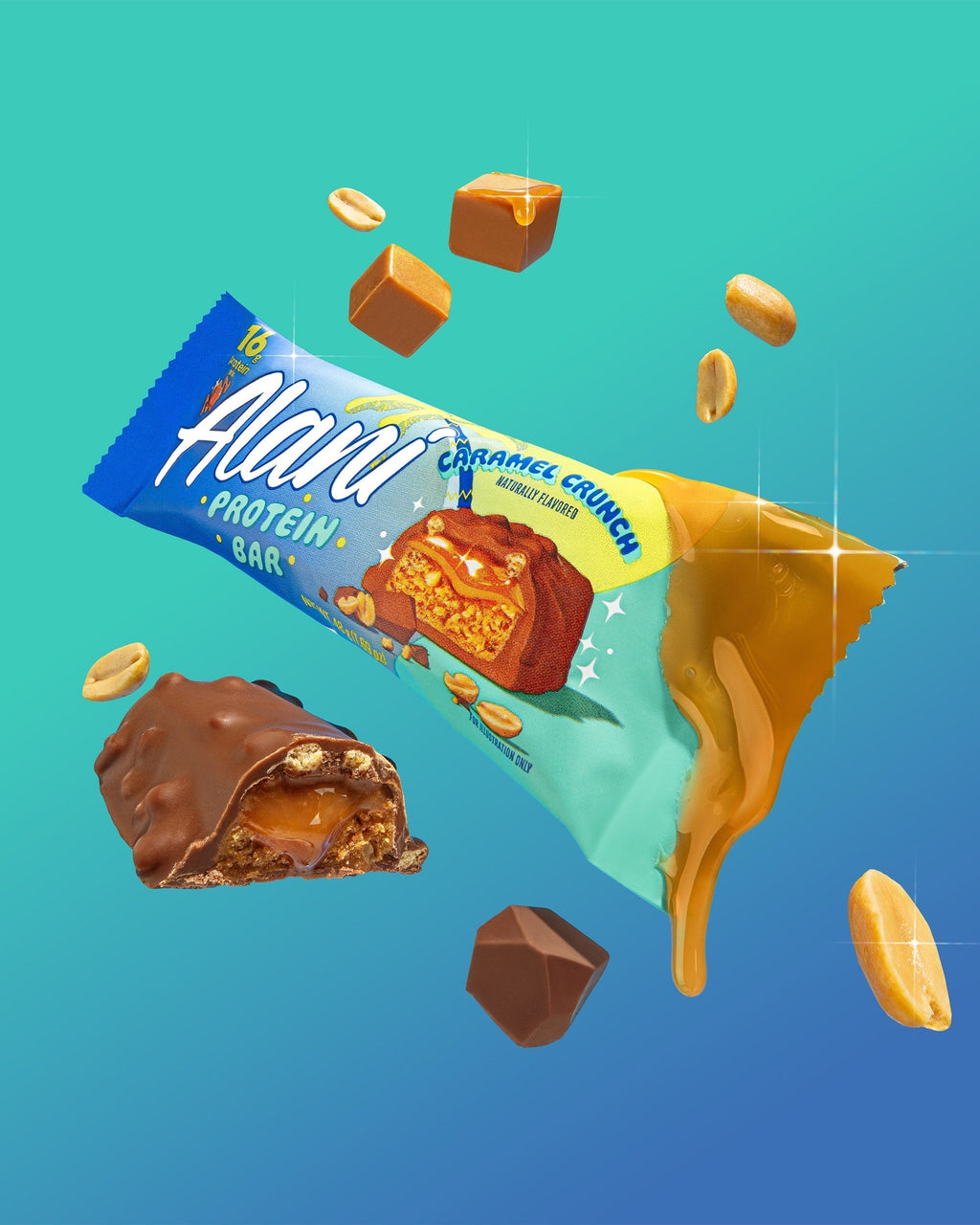 Alani Nu Protein Bar - Caramel Crunch G1 - image 5
