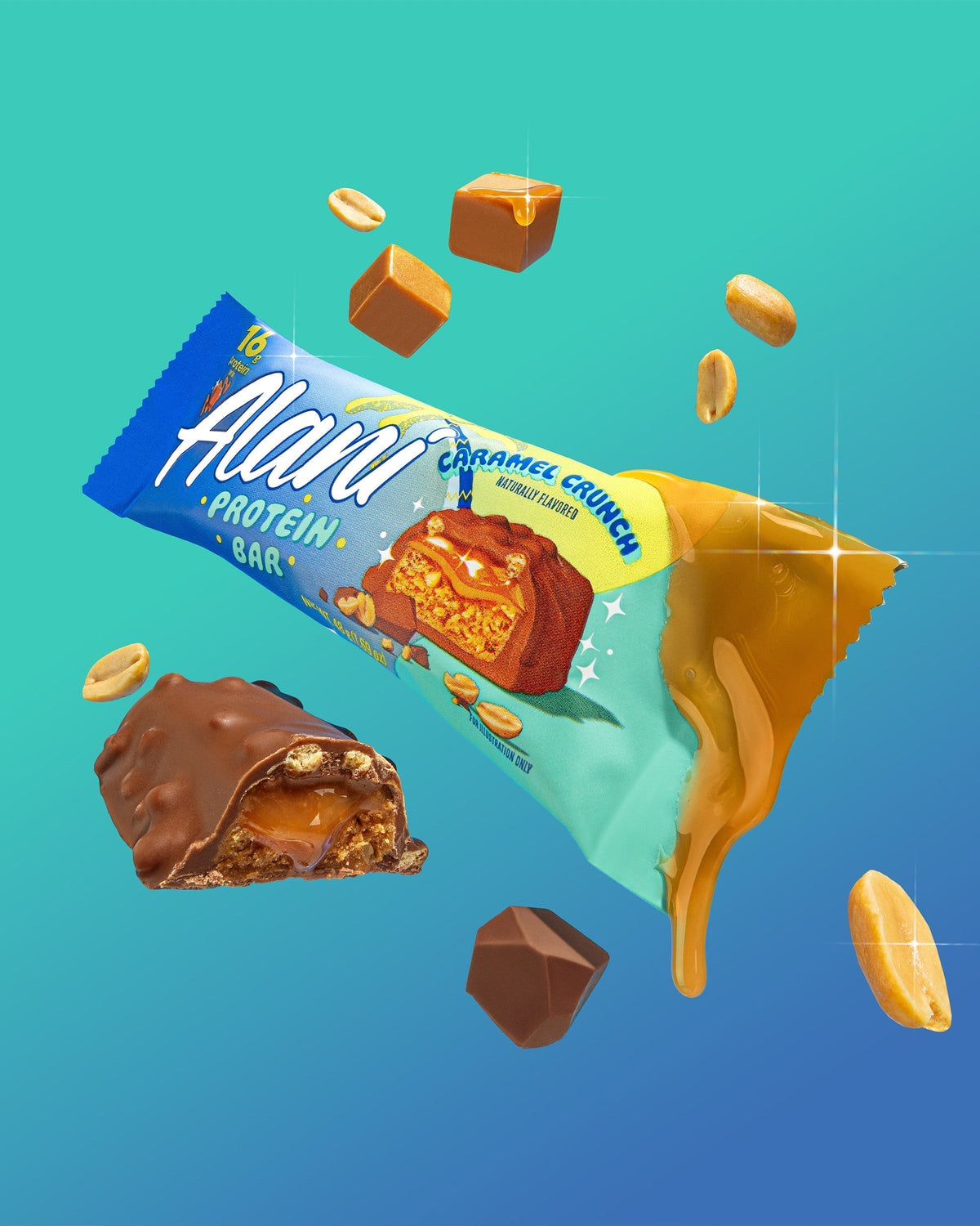 Alani Nu Protein Bar - Caramel Crunch G1 - image 5