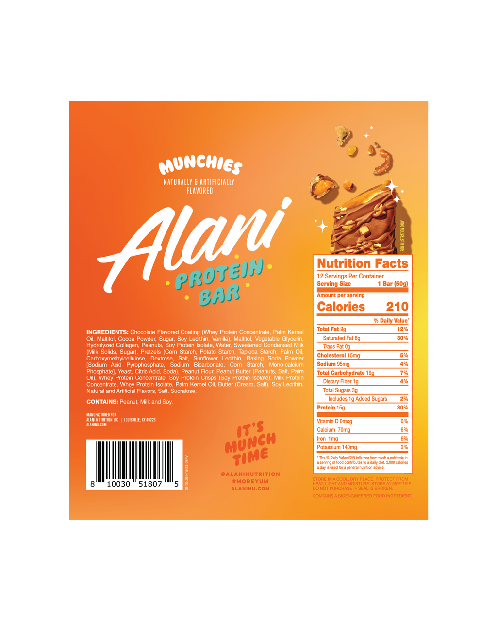 Alani Nu Protein Bar - Munchies W0 - image 3