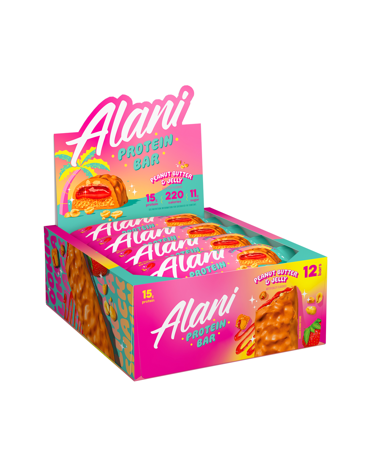 Alani Nu Protein Bar - Peanut Butter & Jelly E7 - image 4