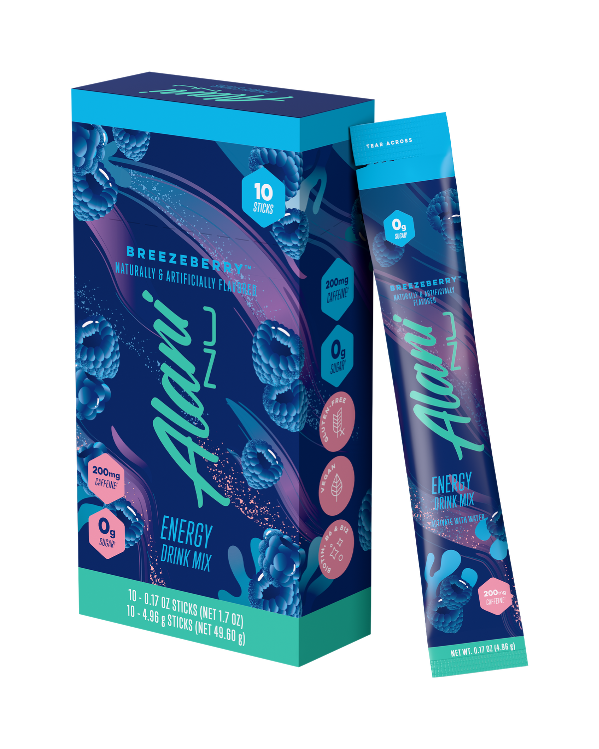 Alani Nu Energy Sticks - Breezeberry D4 - image 2