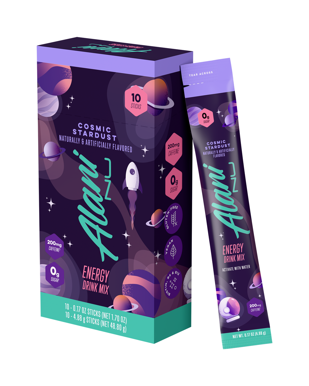Alani Nu Energy Sticks - Cosmic Stardust G9 - image 2