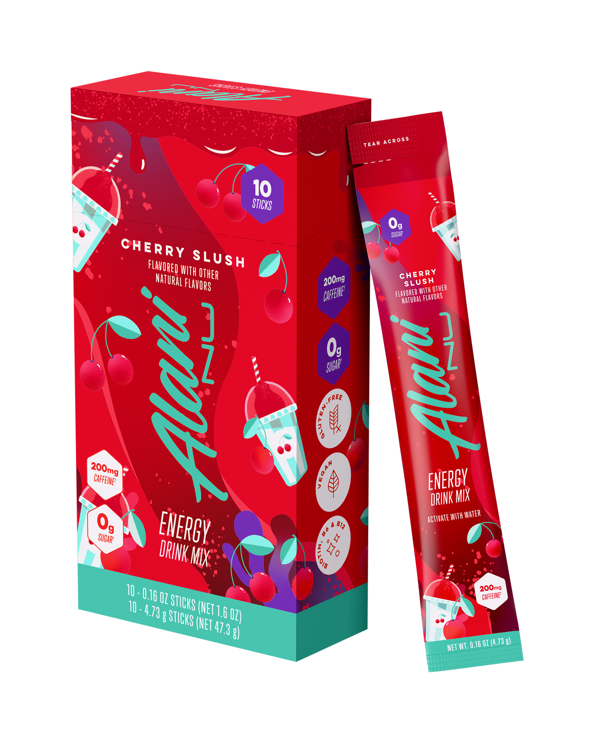 Alani Nu Energy Sticks - Cherry Slush T9 - image 2