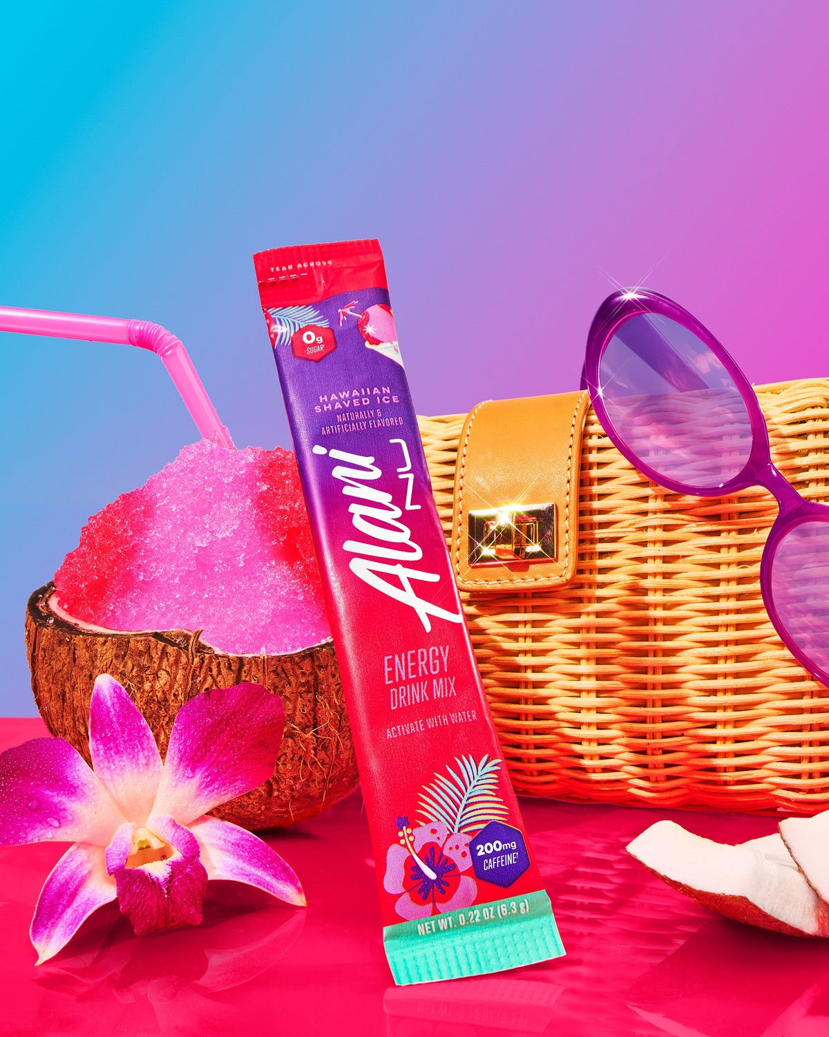 Alani Nu Energy Sticks - Hawaiian Shaved Ice P6 - image 4