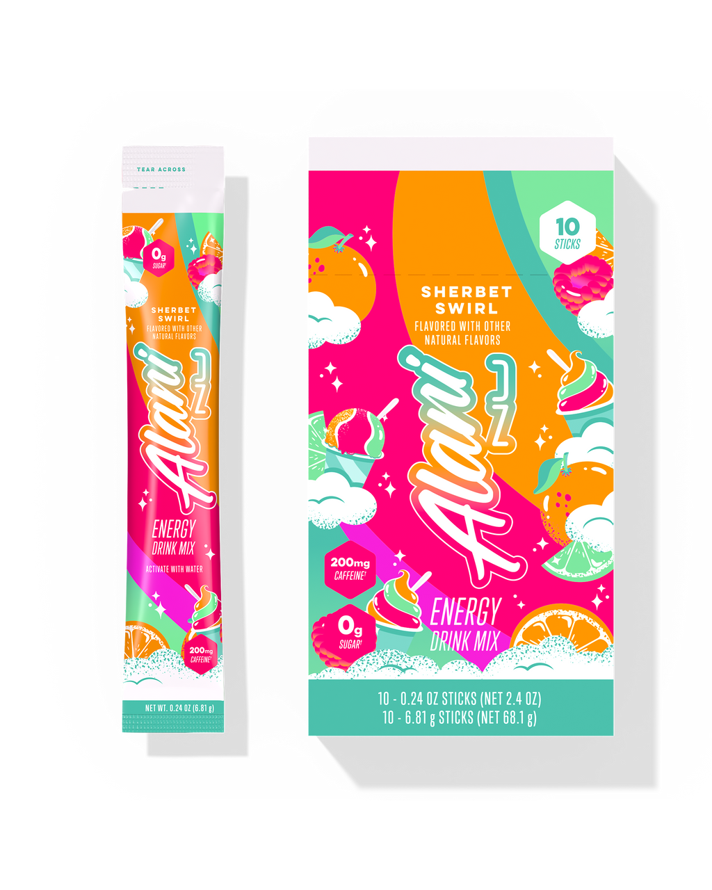 Alani Nu Energy Sticks - Sherbet Swirl R8 - image 1