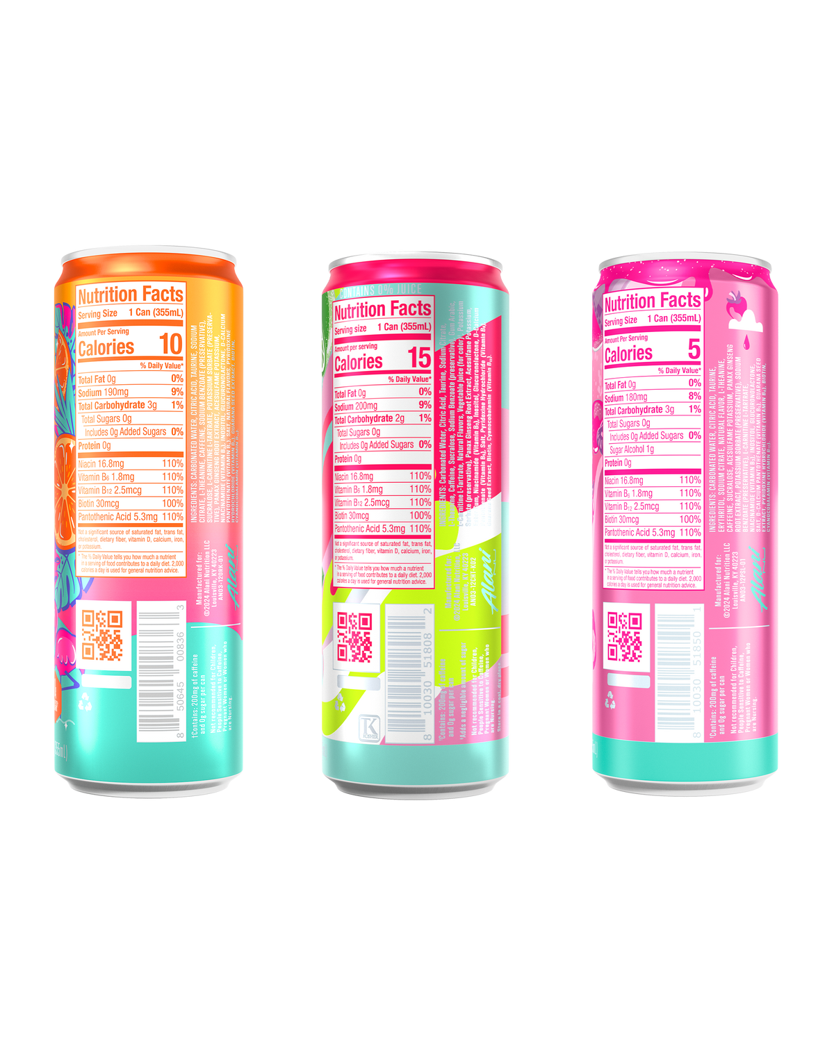 Alani Nu Energy Variety Pack - Sunshine Mix J3 - image 3