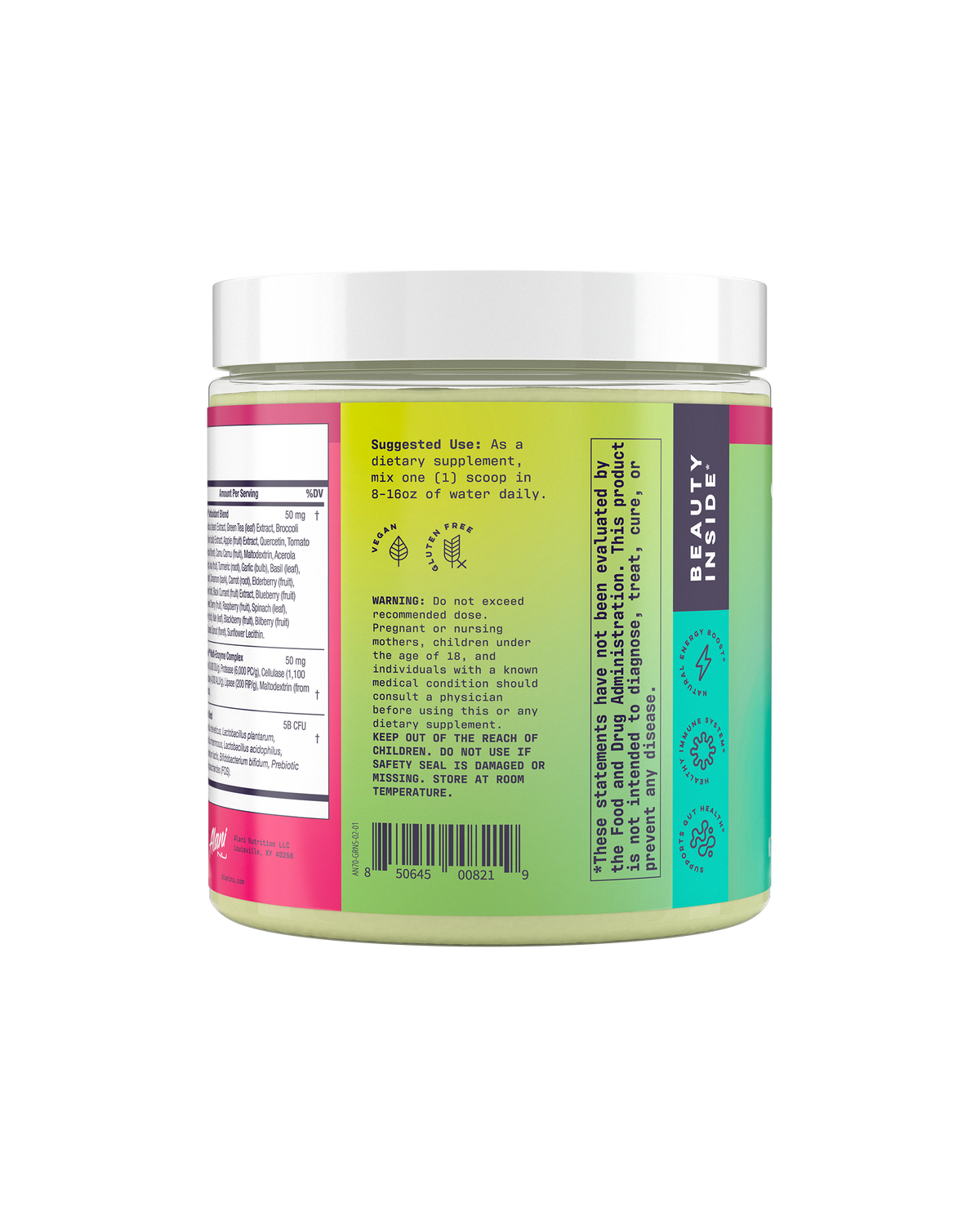 Alani Nu Super Greens - Wild Berry C2 - image 3