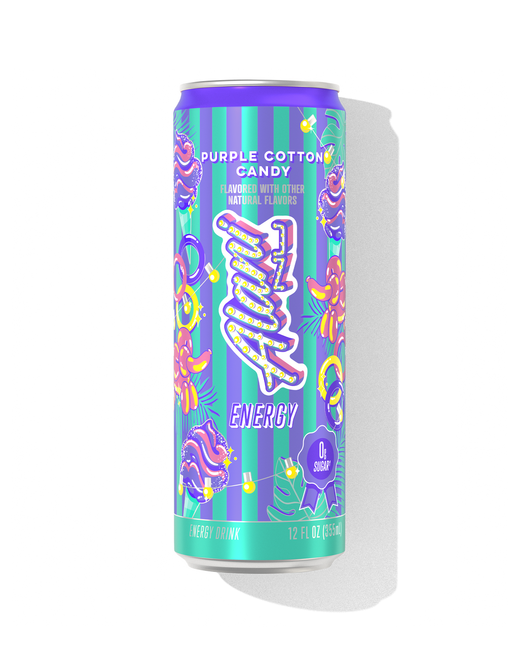 Alani Nu Energy Drink - Purple Cotton Candy U3 - image 1