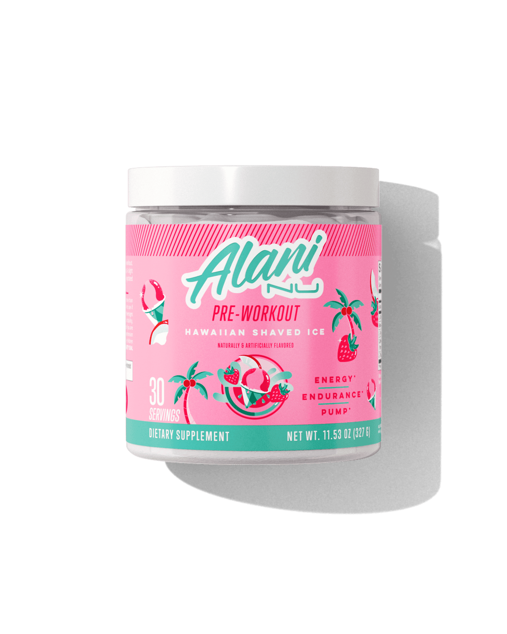 Alani Nu Pre-Workout - Hawaiian Shaved Ice B5 - image 1