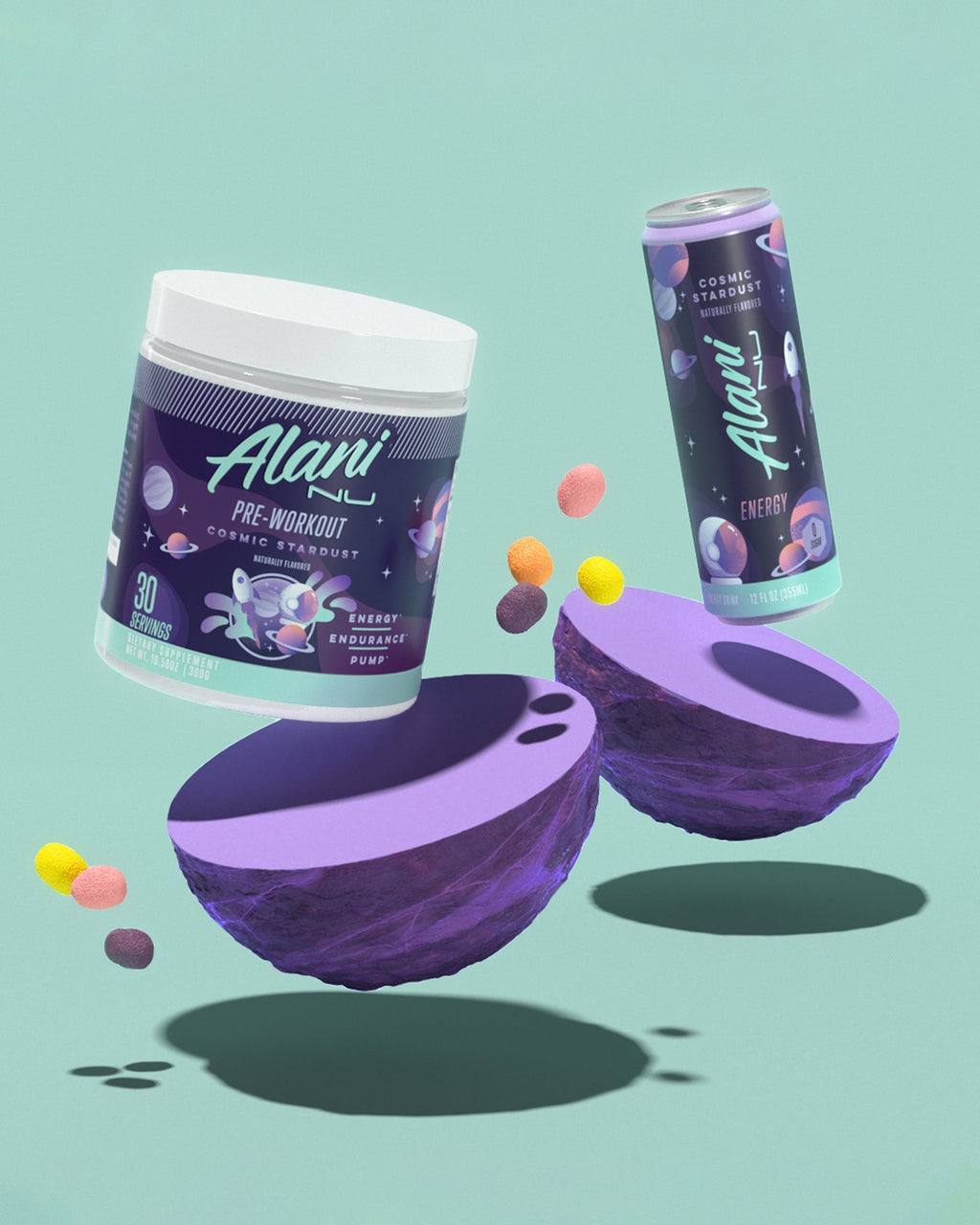Alani Nu Pre-Workout - Cosmic Stardust H3 - image 4